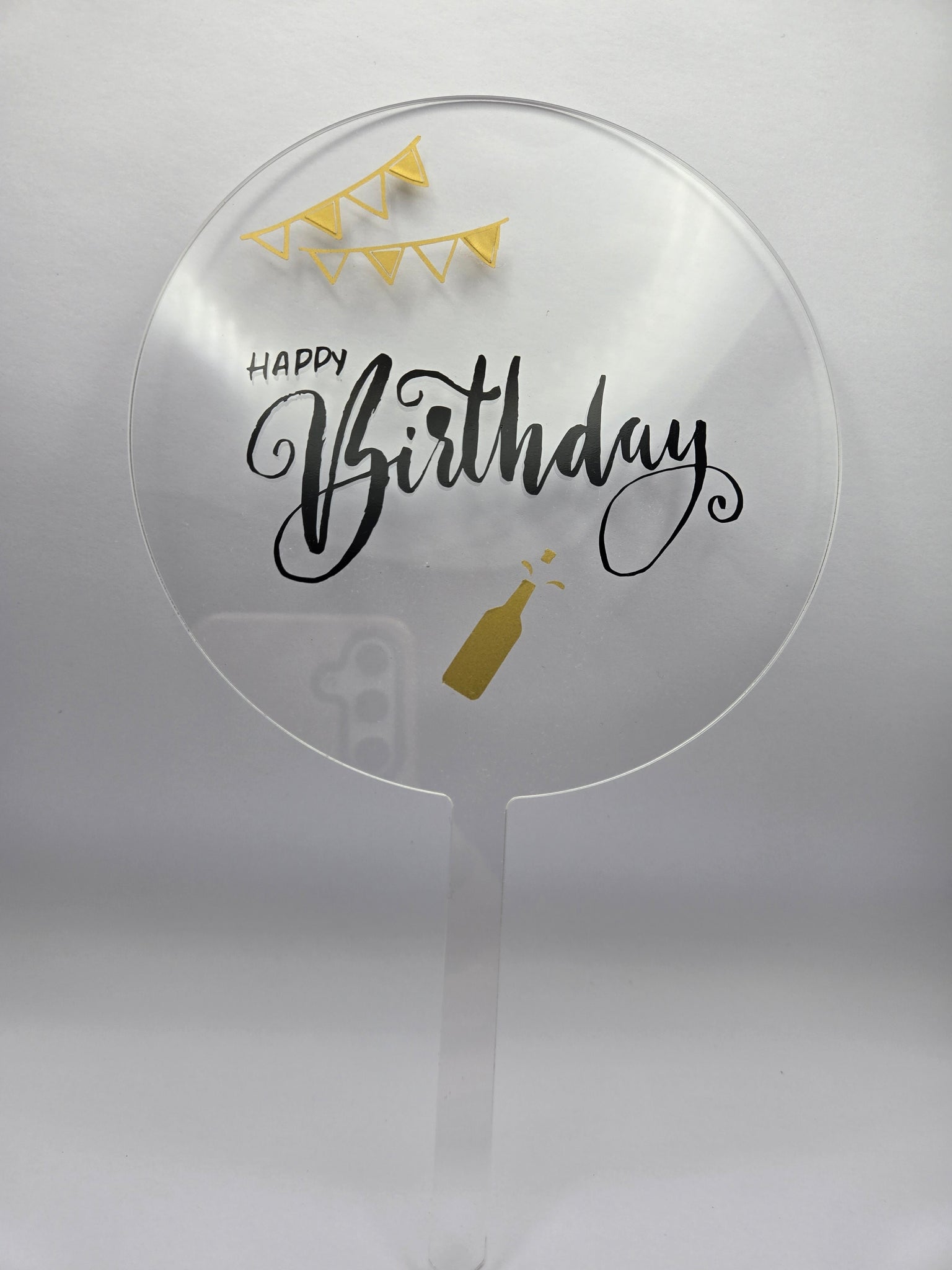 Cake Topper Happy Birthday