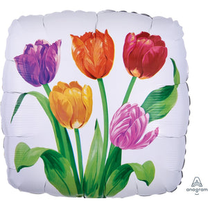 Ballon mylar- Tulipes