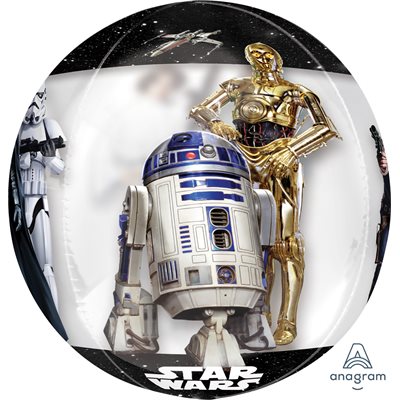 Bouquet  de ballons Star Wars. prix total $41.98