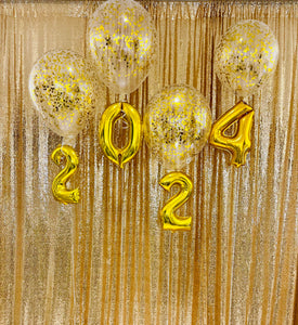 Ballons confettis 2024