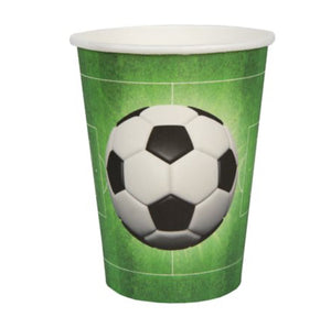 Verres ballons soccer