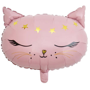 Ballon mylar- Chat rose