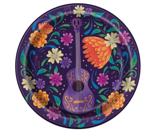 Petites assiettes ronde motifs colorés