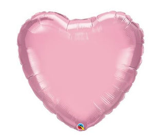 Ballon mylar - Grand cœur Rose