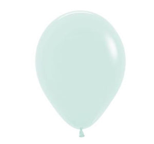 Ballon latex-Vert pastel mat