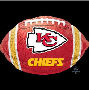 Ballon mylar- Football Chiefs