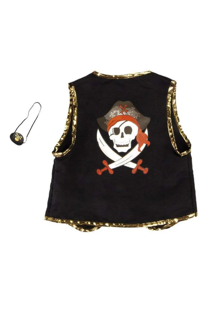 Gilet pirate avec cache-oeil