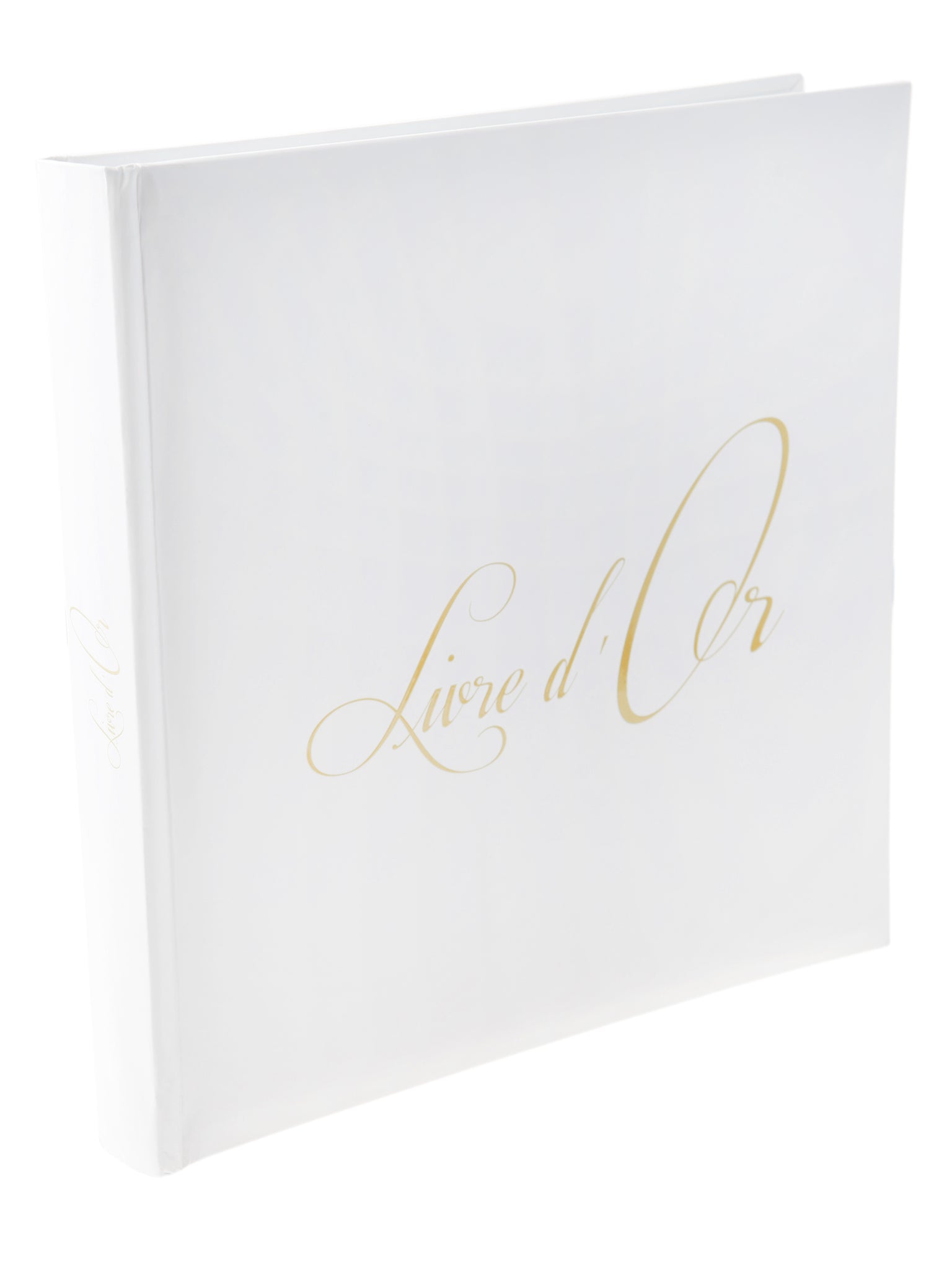 Livre de signatures- Livre d'or blanc