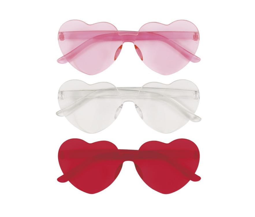 Lunettes en forme de coeur