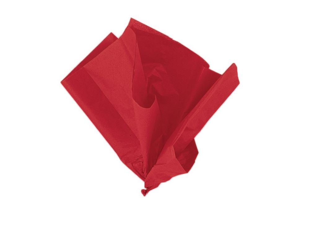 Papier de soie -Rouge