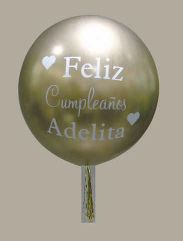 Feliz cumpleaños personnalisé 24''