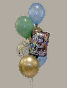 Bouquet de ballons - Happy Birthday Party animal. prix total $35.49