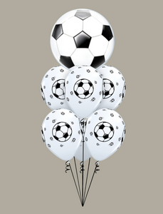 Bouquet de ballons soccer. Prix total $42.99