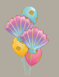 Bouquet de ballons Coquillage Prix total $28.98