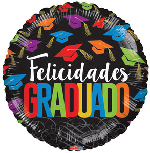 Ballon mylar-Felicidades graduado