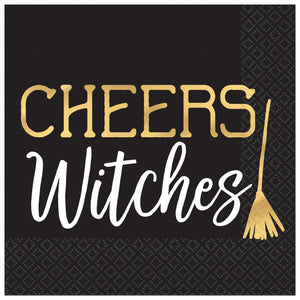 Cheers witches napkin