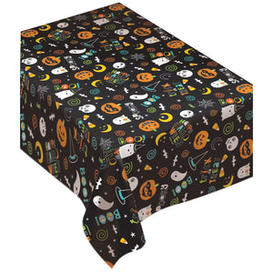 Nappe réutilisable motif d'halloween