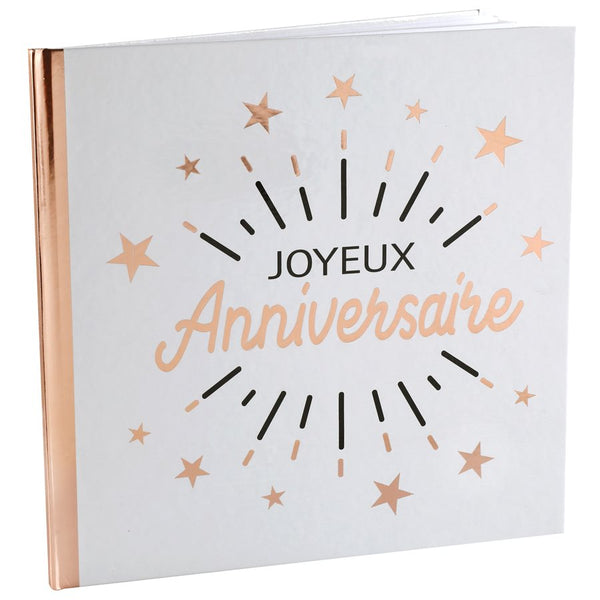 Livre d'or anniversaire