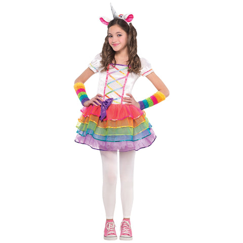 Costume Licorne Arc-en-ciel