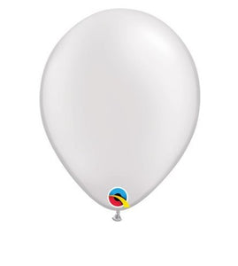 Ballon latex- Blanc perlé