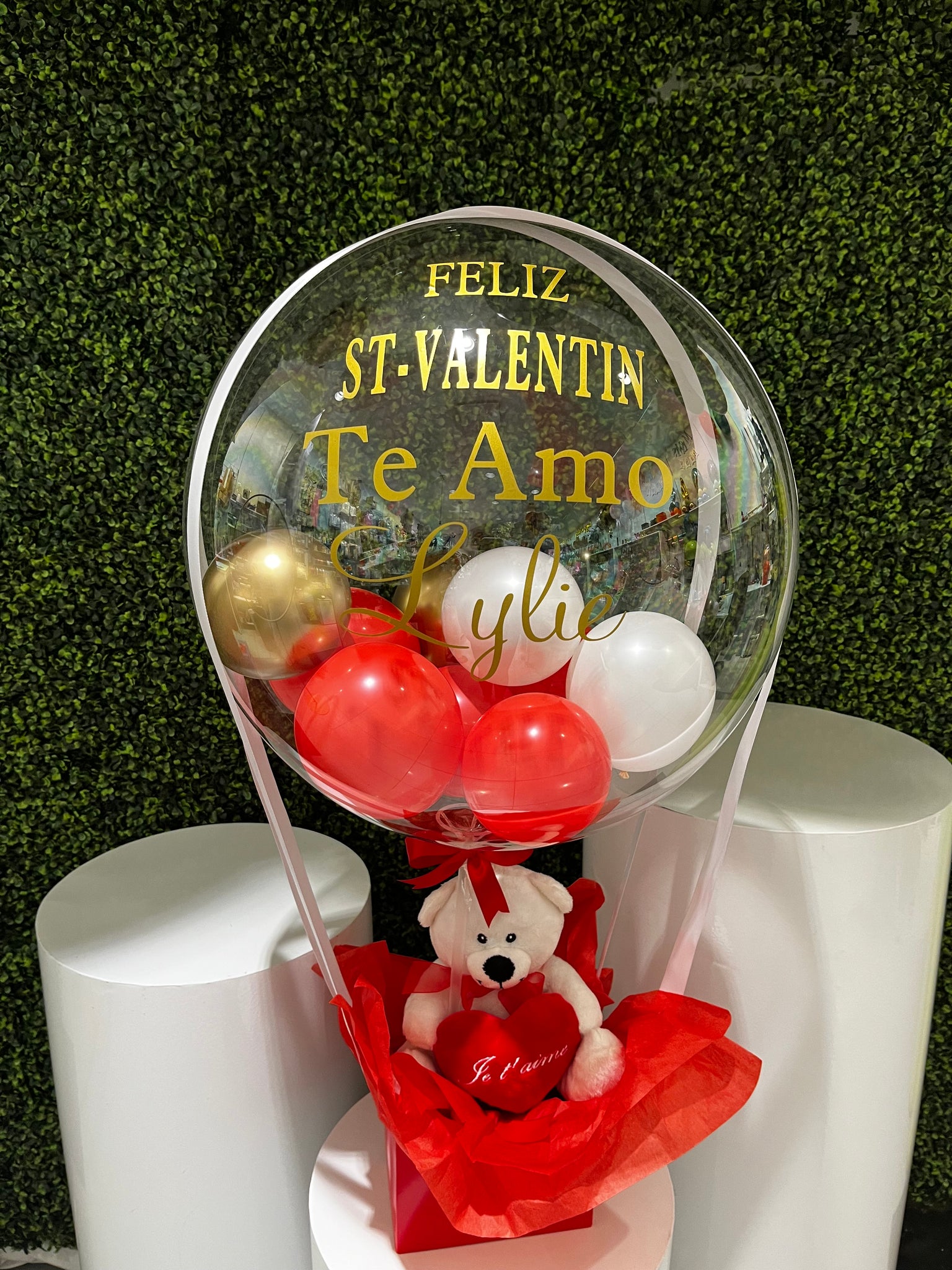 Ballon Montgolfier -Saint-Valentin